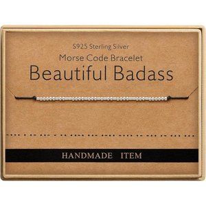 Inspirational Gifts for Women Morse Code Bracelets for Women Funny Bracelet